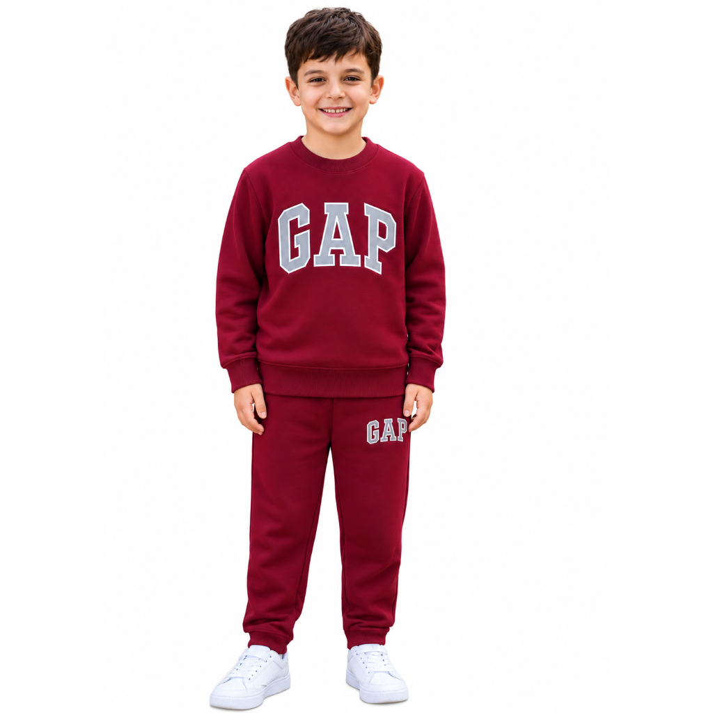 Conjunto de Moletom Flanelado quentinho Infantil Masculino de 01 a 12 anos.