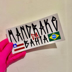 Adesivo - Mandrake da Bahia - sem fundo