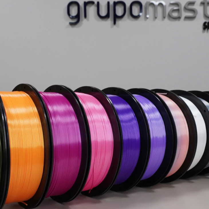 FILAMENTO PETG E PLA 1Kg 1.75mm MasterPrint Premium Alta Resistência p/ Impressora 3D – Várias Cores