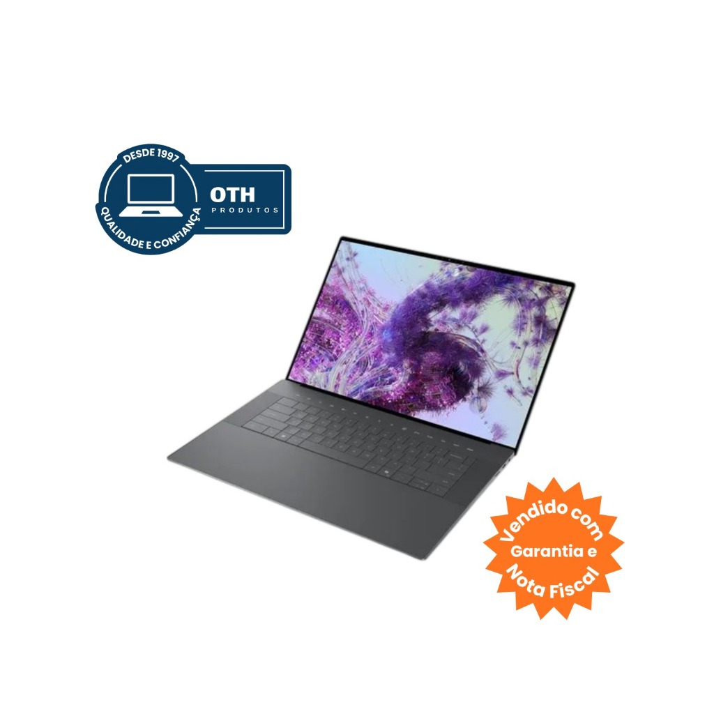 Notebook Dell XPS 16 9640, Tela 16,3" OLED Touchscreen 4K, Intel Core Ultra 7-155H, 32GB, SSD-2TB + RTX 4070 8GB