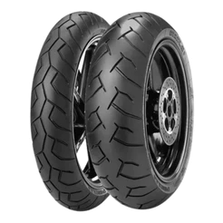 Kit 2 Pneus Moto Pirelli Aro 17 Diablo 120/70 R17+180/55 R17