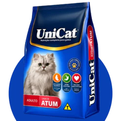Ração UniCat Para Gato Adulto Sabor Atum 10,1kg