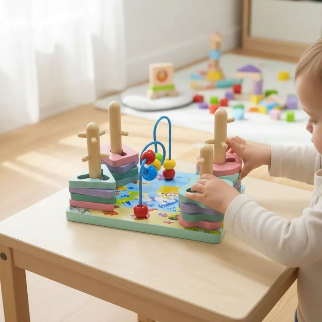 Aramado Educativo Colorido Método Montessori Brinquedo Pedagógico Interativo Estimulante · foto 2