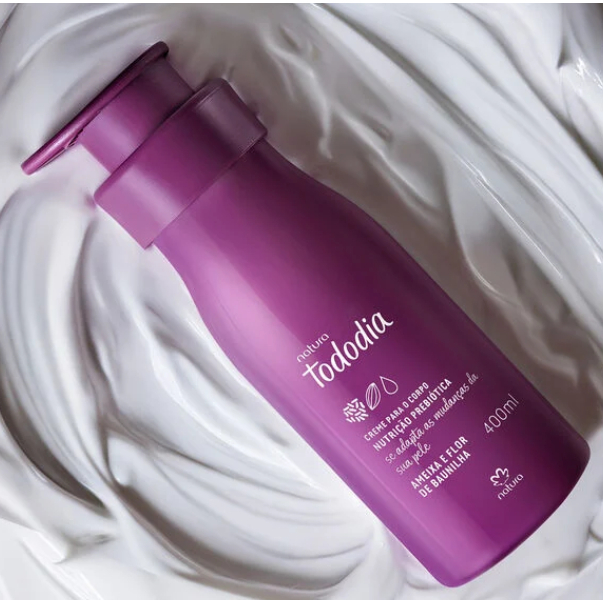 Creme Hidratante Tododia Ameixa e Flor de Baunilha 400ml