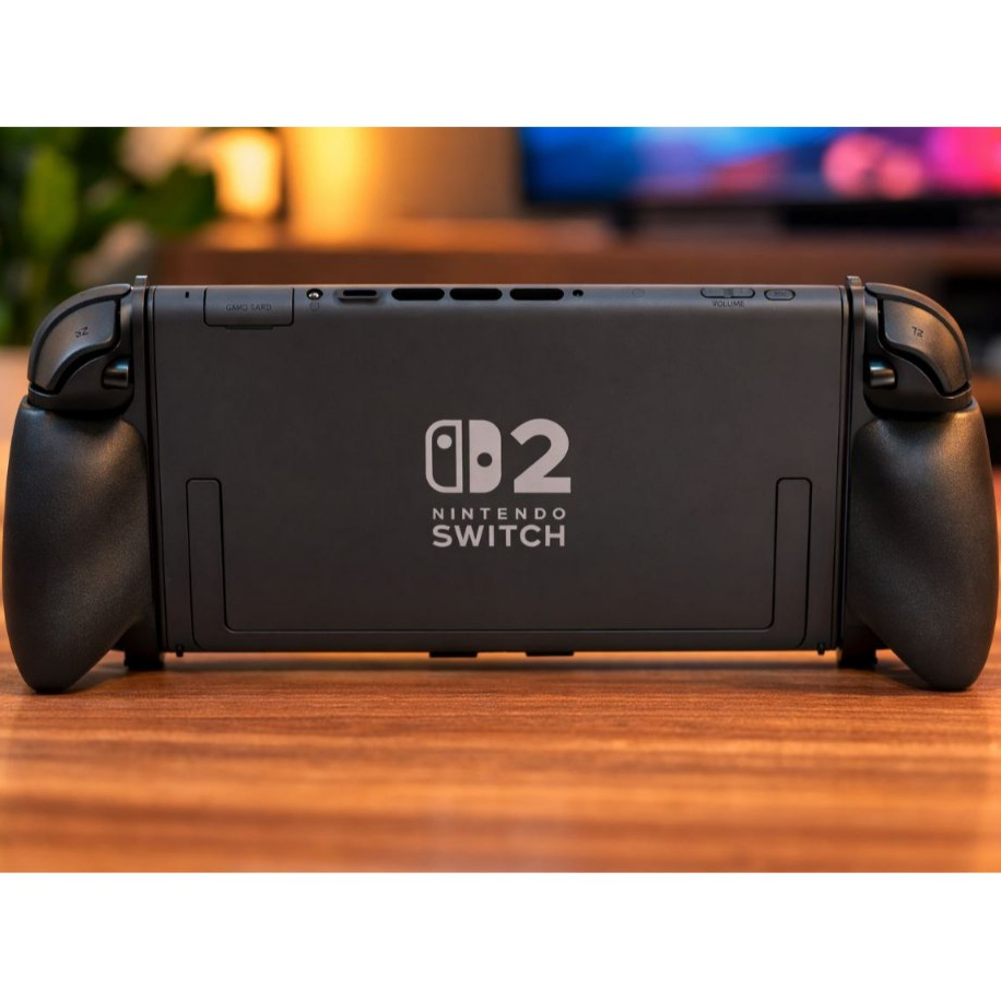 Grip Ergonômico para Nintendo Switch 2 | Suporte Confortável Joy-Con | Acessório Gamer 2 lados Direito/Esquerdo