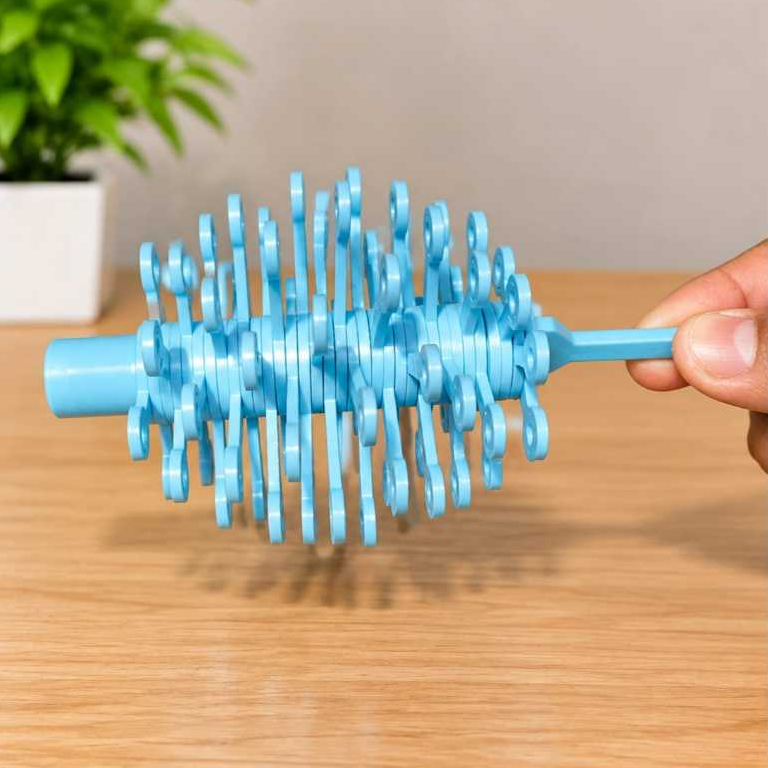 Brinquedo Educativo Mágico Giratório 3D Desafio de Coordenação Motora Infantil