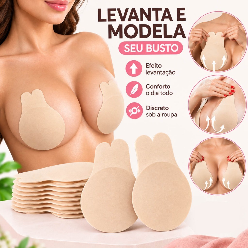 Sutiãs Protetores de Mamilo Invisíveis Autoadesivos, Laváveis e Antiatrito,Perfeitos para Praia, Piscina e Uso Diáro