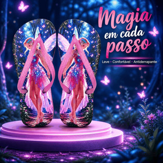 Chinelo Estampado Monstrinhos Coloridos Infantil Unissex Confortável Divertido Leve Verão Praia Piscina Menino Menina