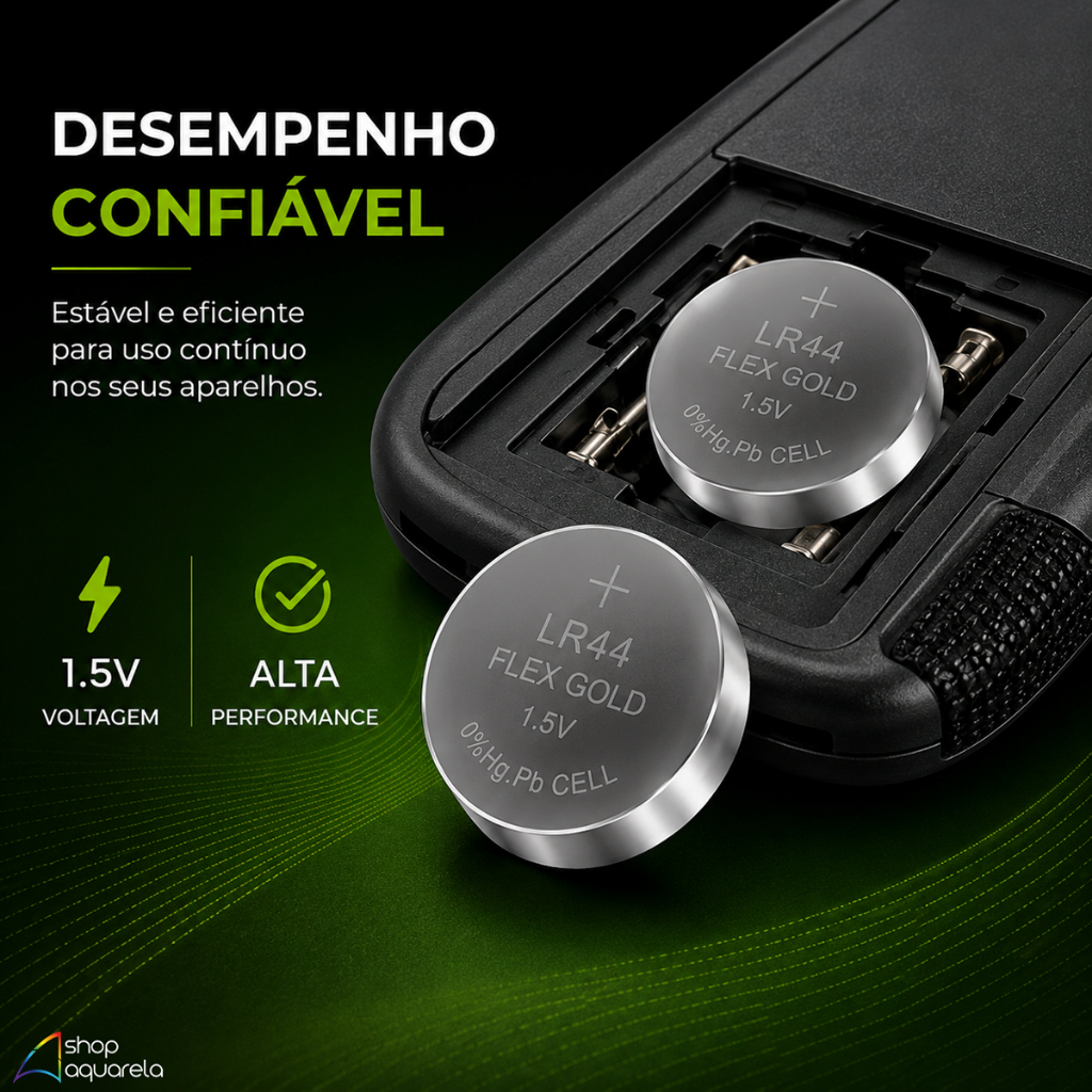 14 Pilhas Bateria Botão Lr44 Ag13 Relógio Controle Brinquedo · foto 2