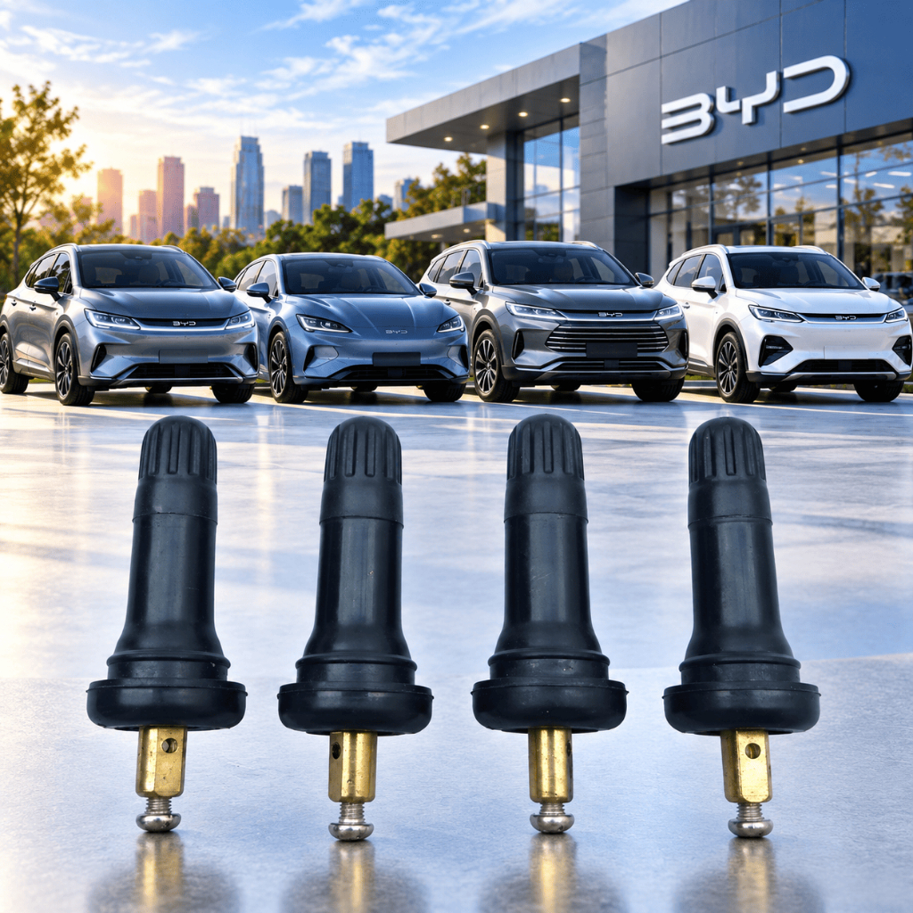 4 Bico Pito Pneu Byd Dolphin Mini Plus Tmps P/ Sensor Roda