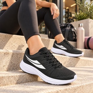 Tênis Feminino Masculino Plus Academia Corrida Caminhada Lançamento