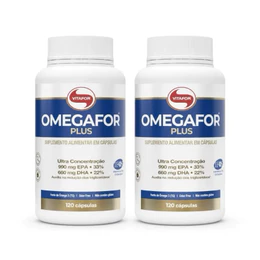 Ômega 3 OMEGAFOR PLUS 1000mg 120 Cápsulas