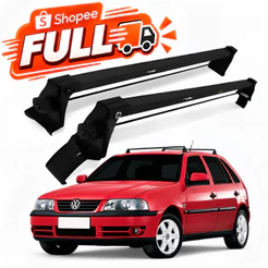 Rack De Teto Bagageiro Gol G2 G3 G4 2 Portas 1994 A 2014 Preto