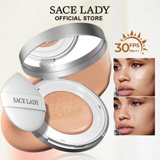 SACE LADY Base Líquida Cushion Foundation FPS30 alta cobertura