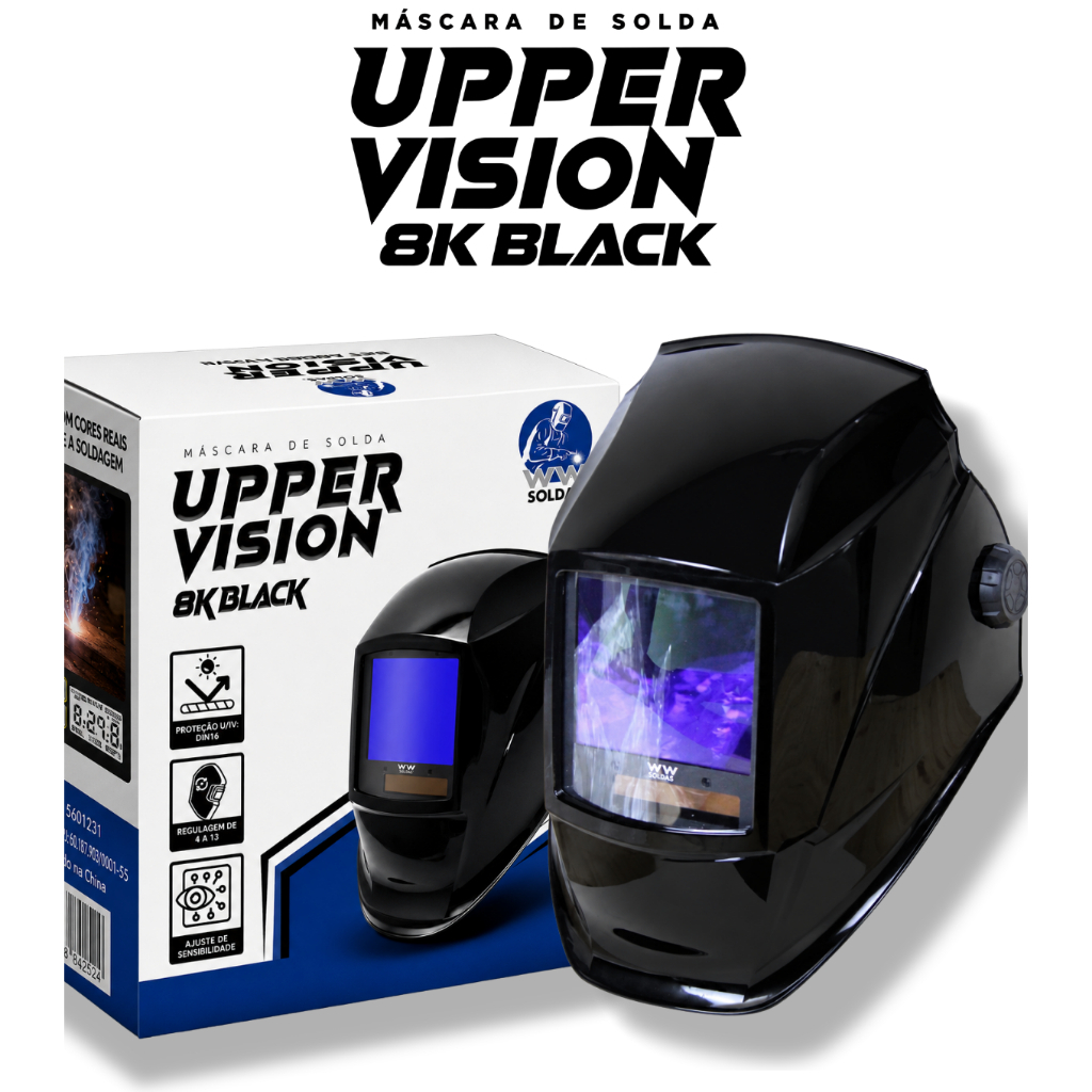 Máscara De Solda Automática Uppervision 8k 4 A 13 E Memória