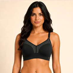 Sutiã Top Sustentação Moldado Ultra Dilady Sem Bojo Sutiã Sem Aro Laterais Largas Feminino Original