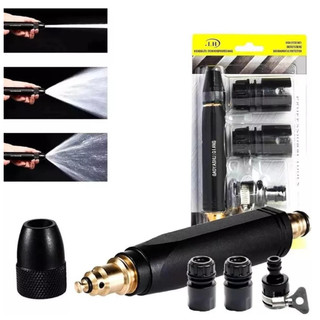 Bico Alta Pressão Para Mangueira + Conector Top