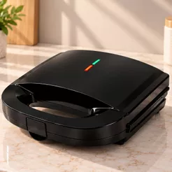 Sanduicheira Grill Elétrica Antiaderente 2 em 1 110V Ou 220V 750W