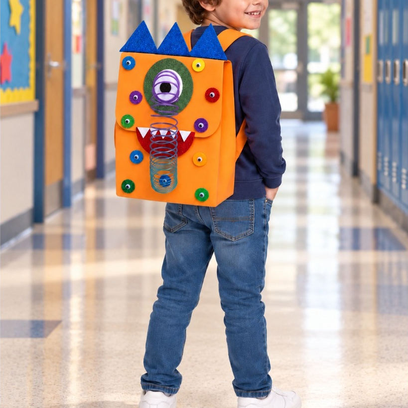 Mochila Maluca Infantil - Semana Escolar Maluca