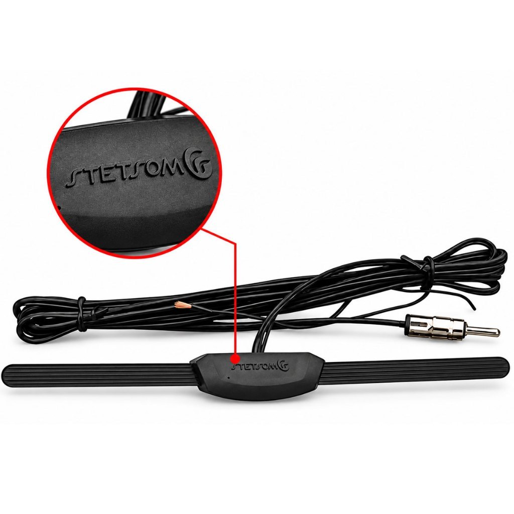 Antena Interna Am Fm Para-brisa Veicular Stetsom Universal