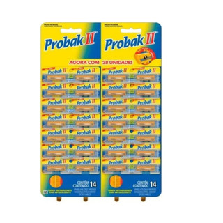 Aparelho de Barbear Probak II Cartela com 28 unidades