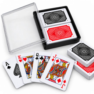 Baralho Tradicional Cartas 100% Plastificado Para Pife Poker Truco 21 Paciência Blackjack Cacheta