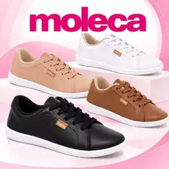 Tênis Feminino Moleca Original Escolar Trabalho Anatômico Confortável Leve 5605.463