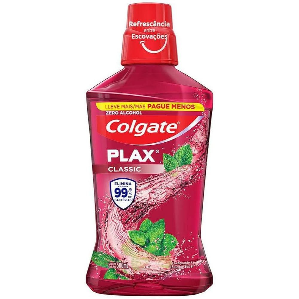 Enxaguante Bucal Colgate Plax Classic 500ml