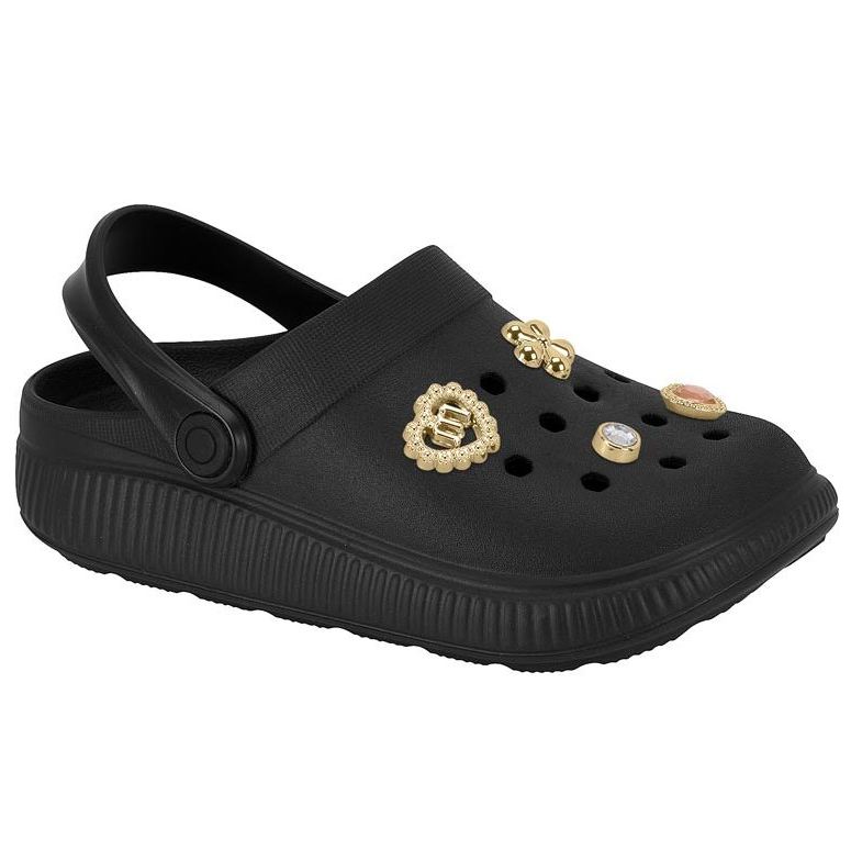 Clog Infantil Menina Modelo Pins Casual Calce Fácil Confortável Original