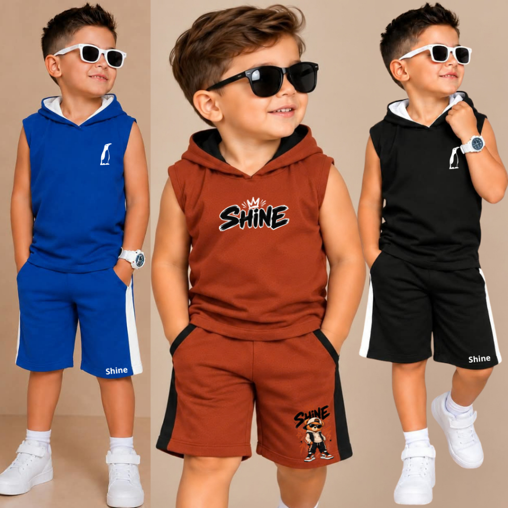 Conjunto Infantil Juvenil Menino Estiloso