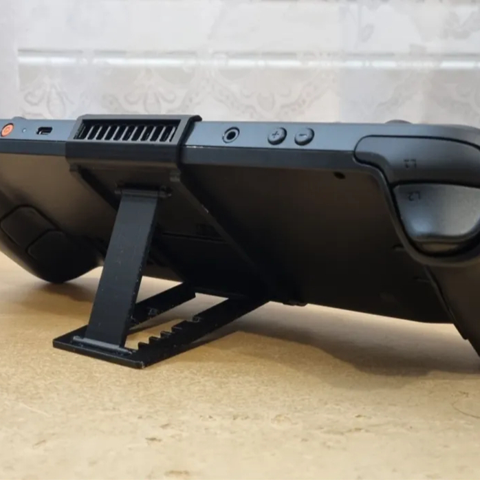 Suporte Ajustável para Steam Deck Base de Mesa Dobrável Apoio para Steam Deck OLED Gamer