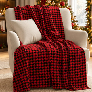 Manta Para Sofá Média Manta Estrela 240x180 cm Manta para Cama e Poltrona Decorativa