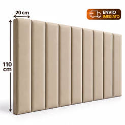 Cabeceira de Cama Box Casal 110x20 Premium | Kit para Cama Solteiro | Casal | Queen | King - Envio24hr