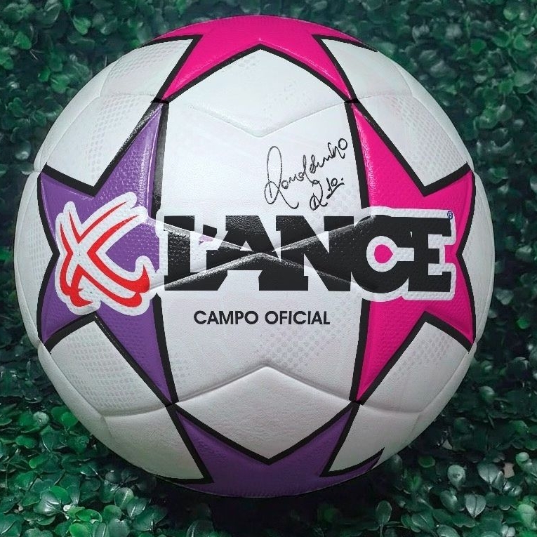 EDIÇÃO LIMITADA - BOLA FUTEBOL CAMPO OFICIAL BRANCA - ROXA -ROSA - LC019