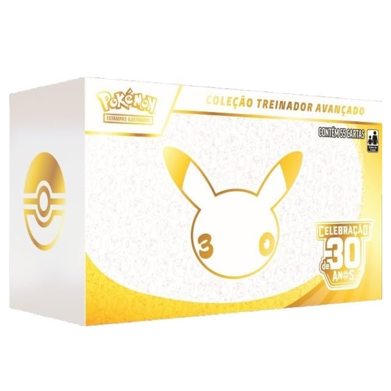 Coleção Treinador Avançado 30 Anos Pokémon Português - Copag