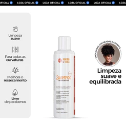 Shampoo de Cachos: Limpa Profundo com Maciez | Raízes & Vibes