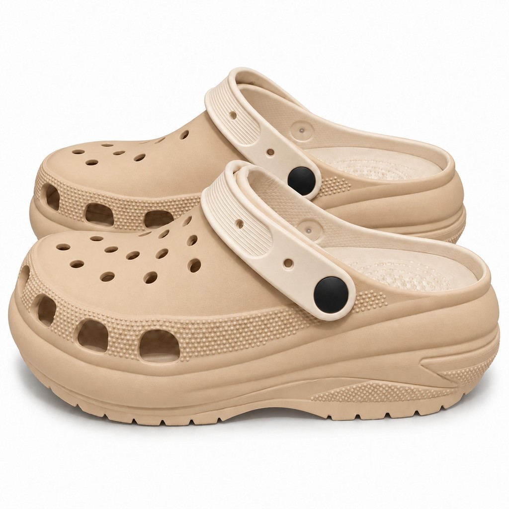 Babuche Feminina Plataforma 5.5cm Sandália Leve Confortável Antiderrapante