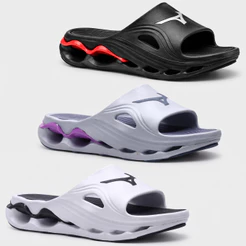 Chinelo Slide Masculino Mizuno Wave Conforto Estiloso Esportivo