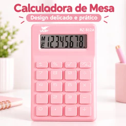 Calculadora De Bolso Matemática Plástica De 8 Dígitos Portátil De Alta Qualidade