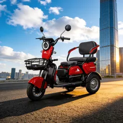 Triciclo Elétrico 3 Lugares WeHawk Multi 3 WX-T03 | Motor 800W | Bateria Chumbo 48V 20Ah