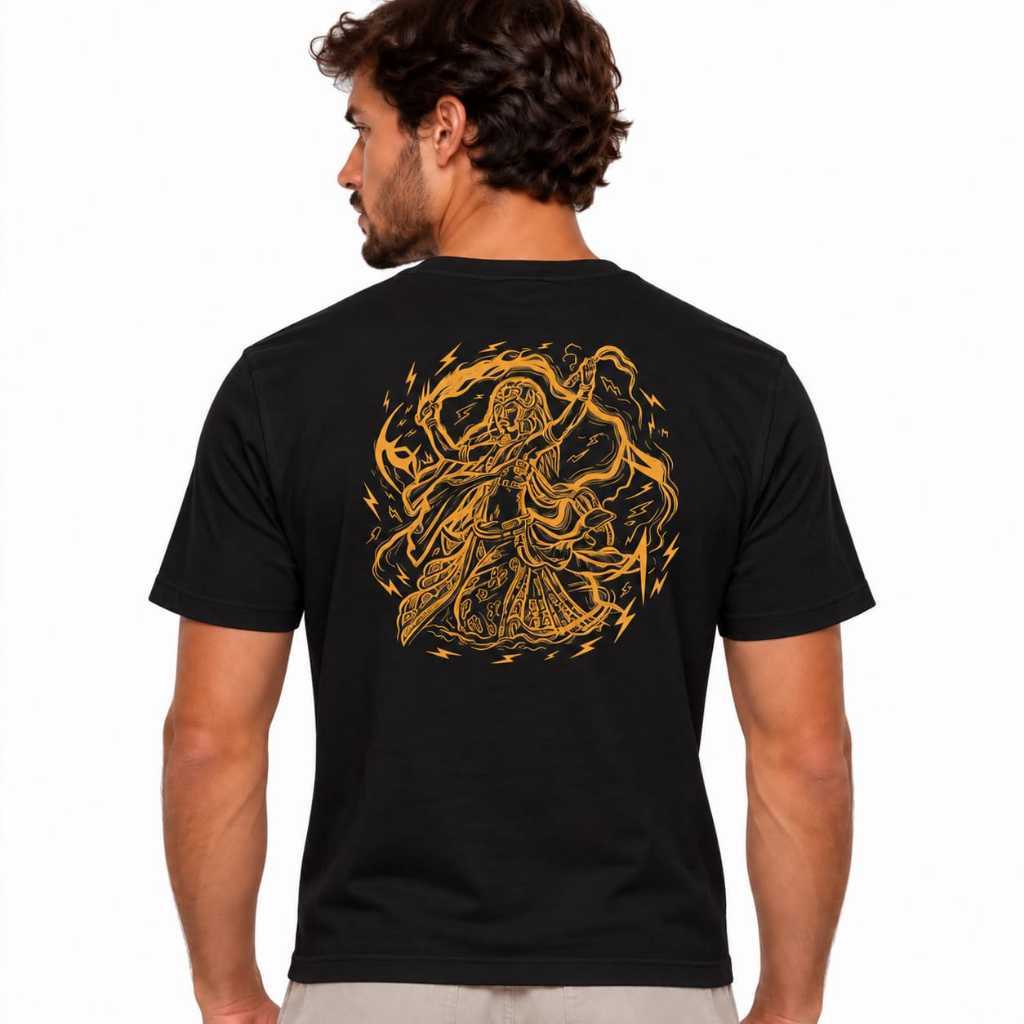 Camiseta Iansã Estampada Umbanda Candomblé Estampa Religiosa Unissex 100% Algodão