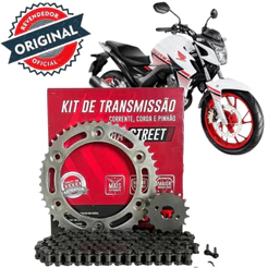 Kit Transmissao Relacao Completa Cb250 Twister 2016 2017 2018 2019 2020 2021 2022 COM RETENTOR Reforçado Original DID
