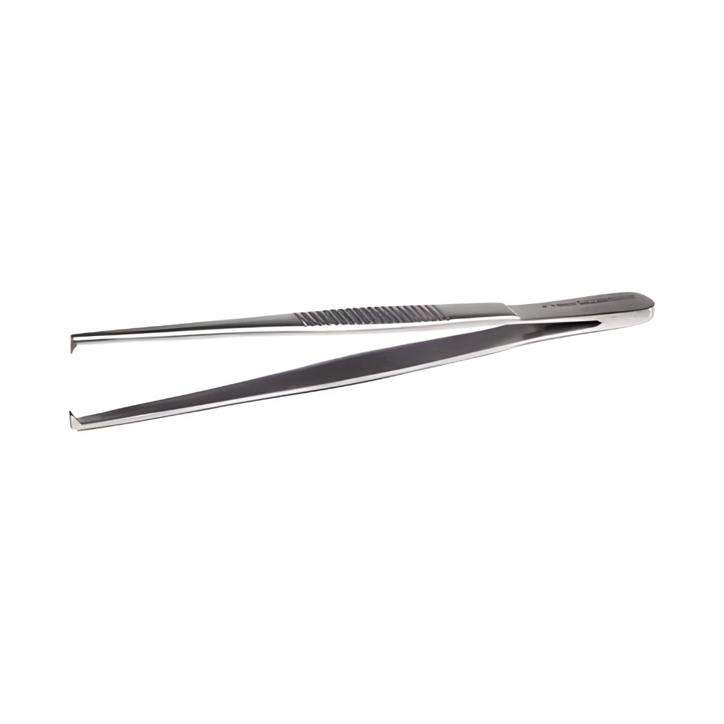 Pinça Dissecação Dente Rato Aço Inox  profissionais da saúde e Veterinária 10,5cm Safer