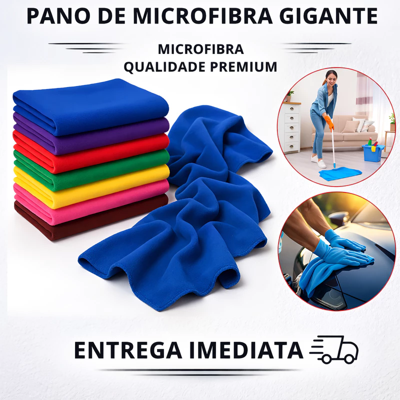 "Kit de Panos Gigantes com Frete Grátis! 🧹"