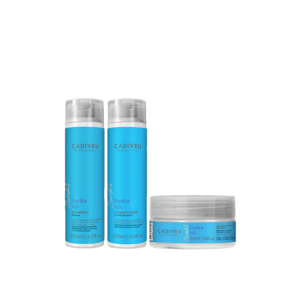 Cadiveu Kit Hydra Up Shampoo, Condicionador e Máscara 200ml