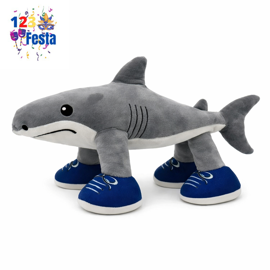 Pelúcia Tralalero Tralala 35cm – Super Fofa e Macia | Presente Perfeito Infantil
