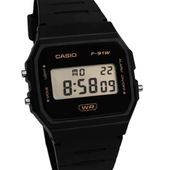 Relógio Casio Digital Clássico Unissex F-91WB-8ADF