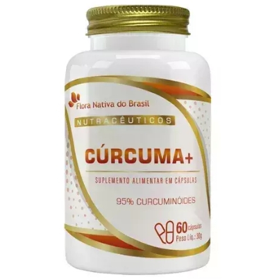 Cúrcuma 95 60 Cápsulas - Flora Nativa do Brasil
