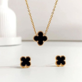 KIT BRINCO E CORRENTE DE 1 TREVO - AÇO INOXIDÁVEL em Oferta na Shopee