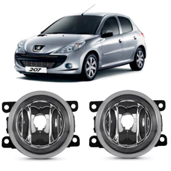 Par De Farol Milha Auxiliar Peugeot 207 307 Promocao